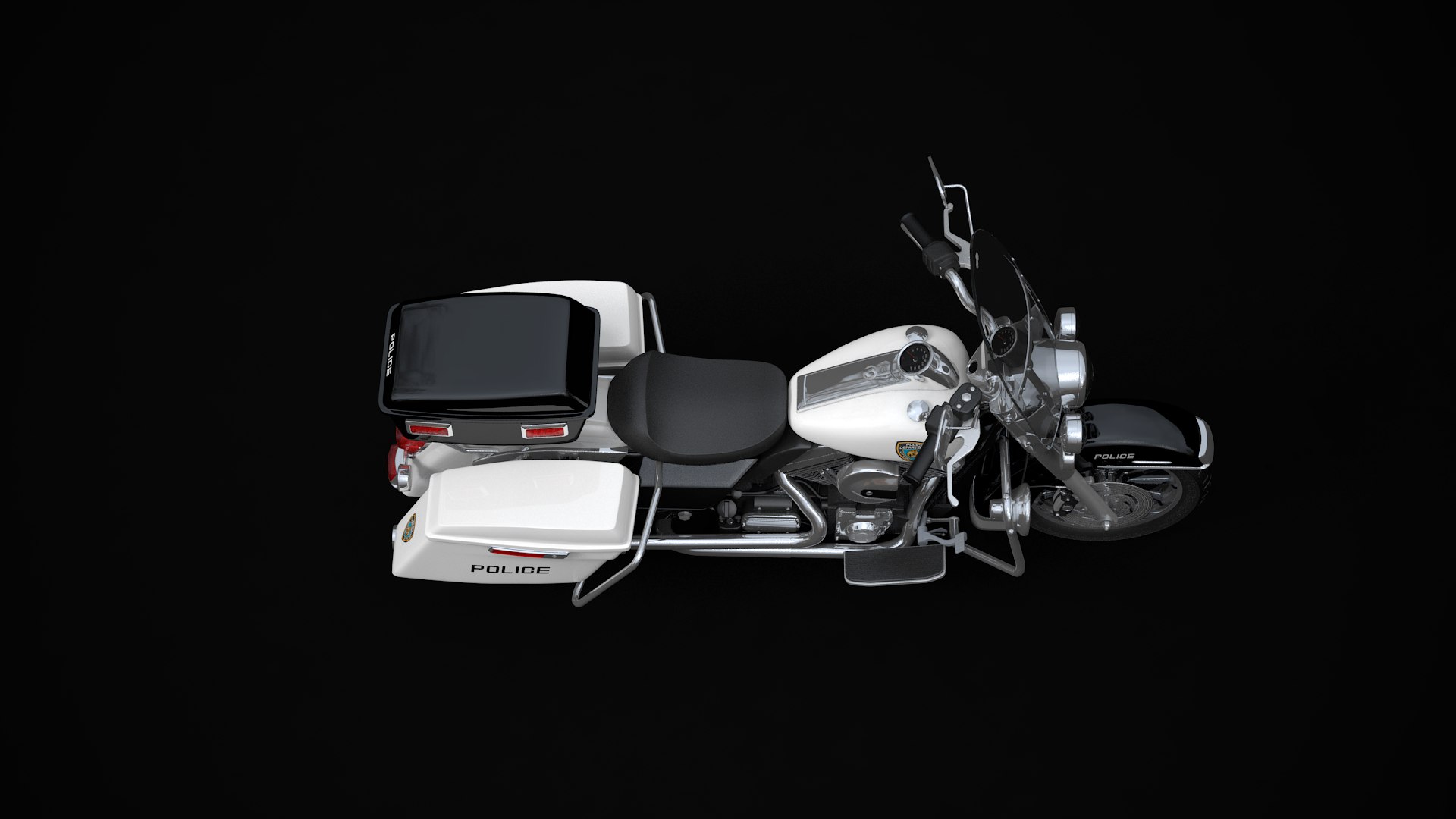 harley police tour pack