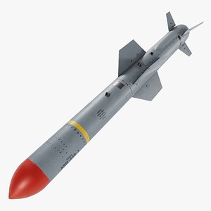 AGM-84D Harpoon Missile Model