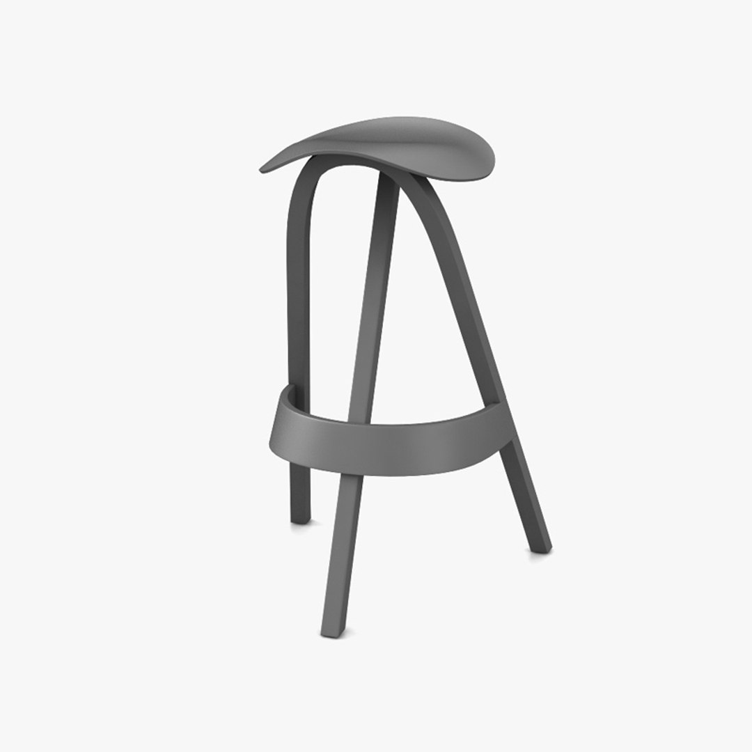 3D 404 H Bar stool model TurboSquid 1981312