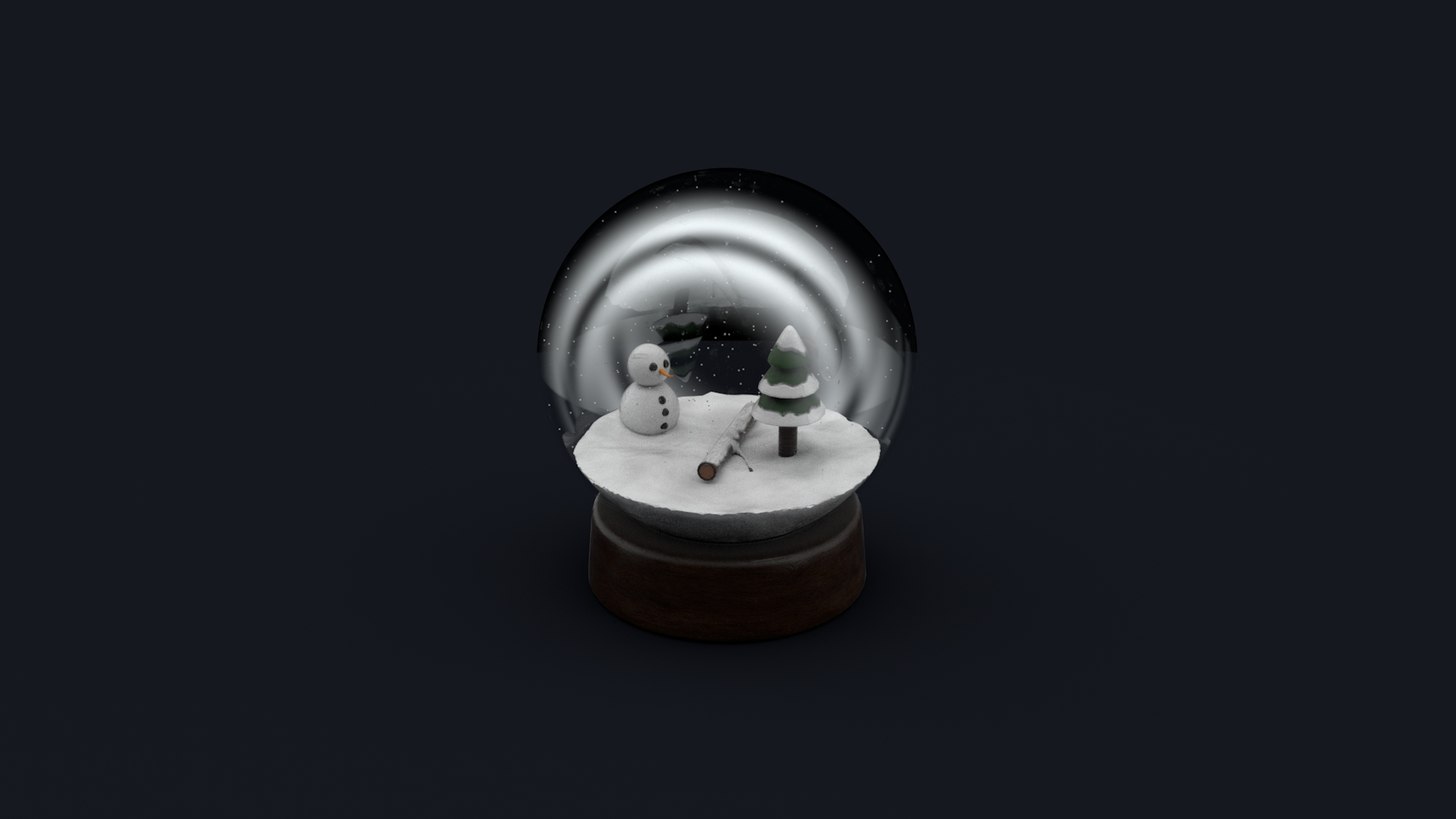 3D Snowglobe Model - TurboSquid 1846412