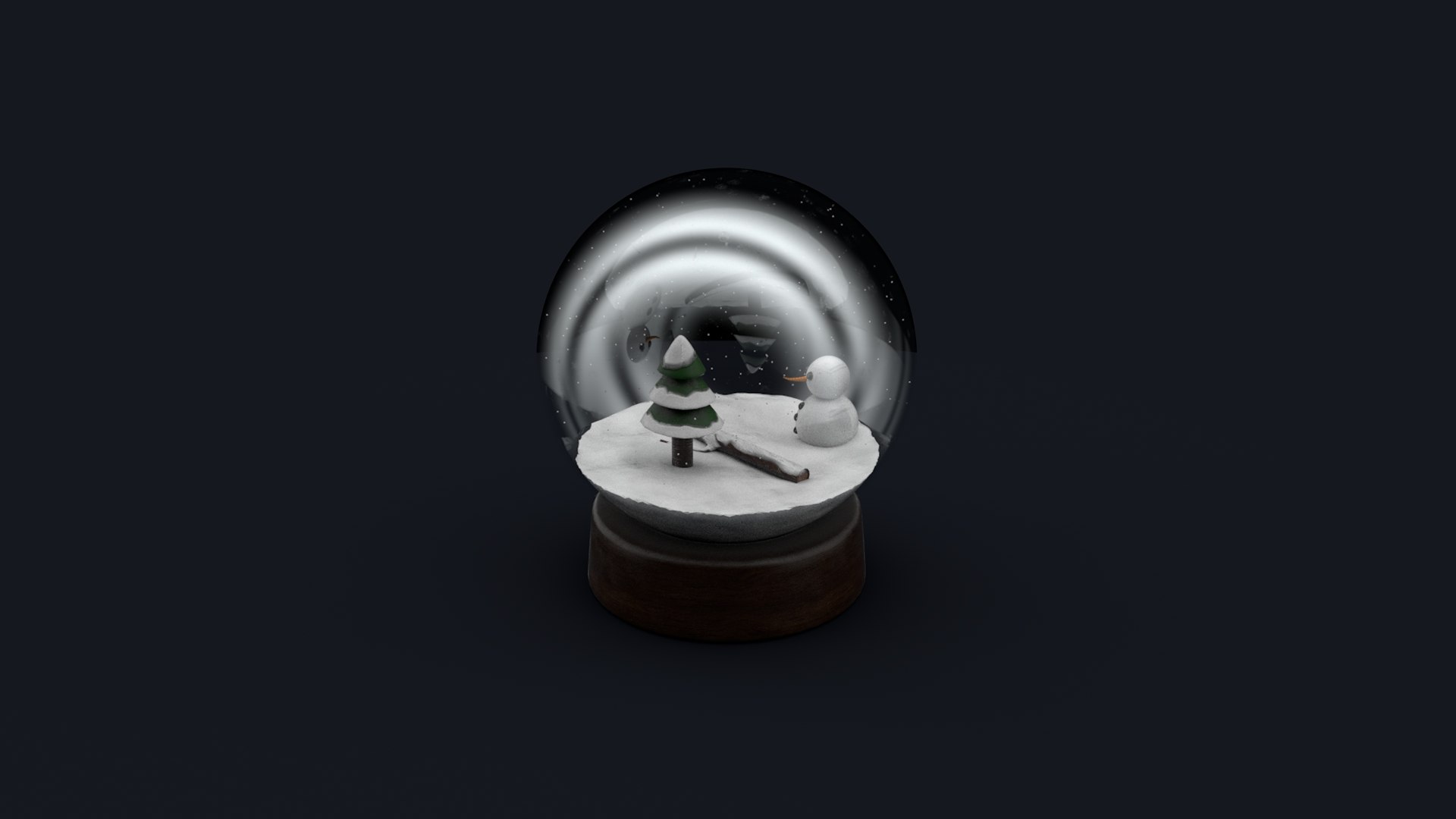 3D Snowglobe Model - TurboSquid 1846412