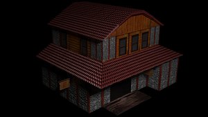 tavern fantasy 3D model