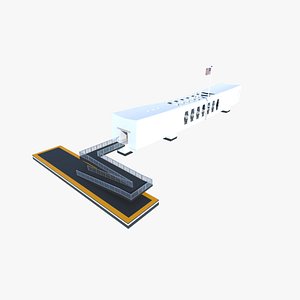 Pearl Harbor National Memorial model