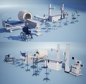 Medical Equipment Pack 3D