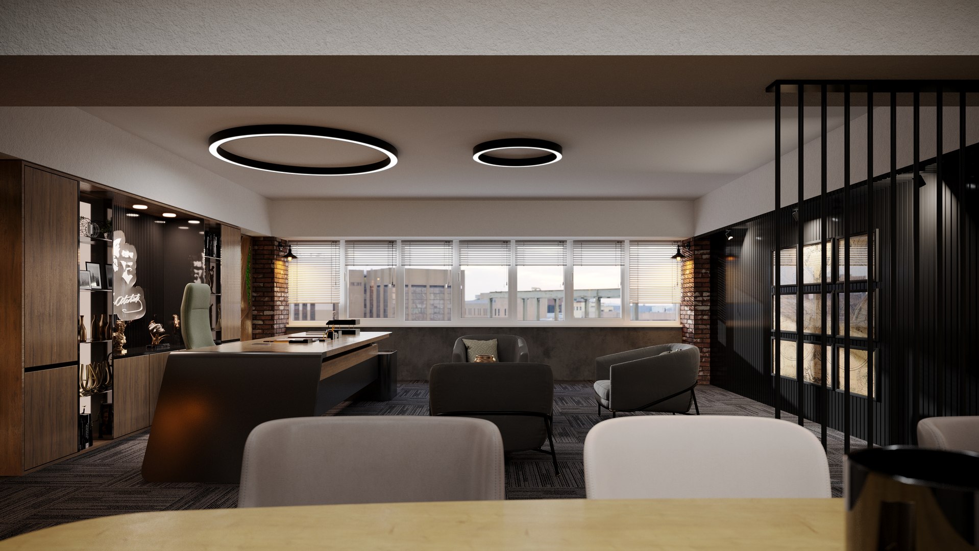 3D Office interior design - TurboSquid 1878062