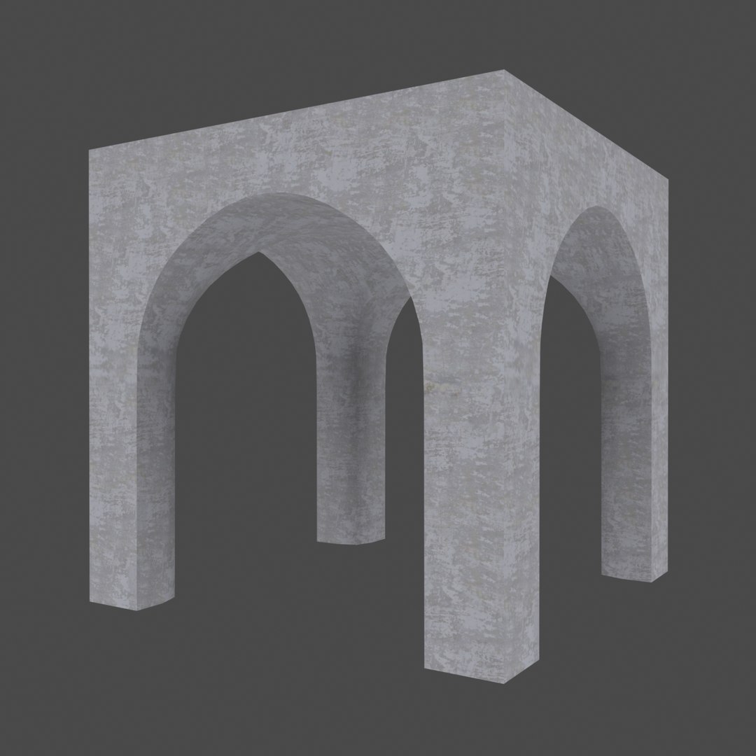 Arch arc model - TurboSquid 1273629