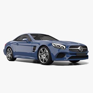 Mercedes-Benz SL 500 R232 3D model