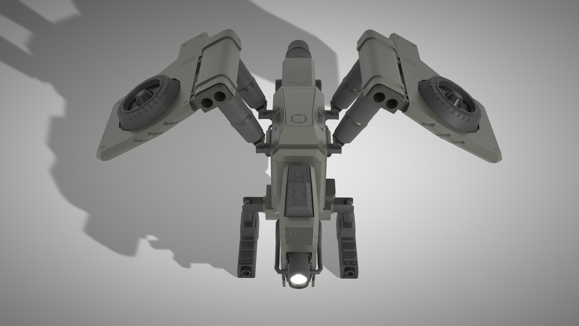 3d Sci Fi Drone Dragonfly Df01 Turbosquid 1981698 5905