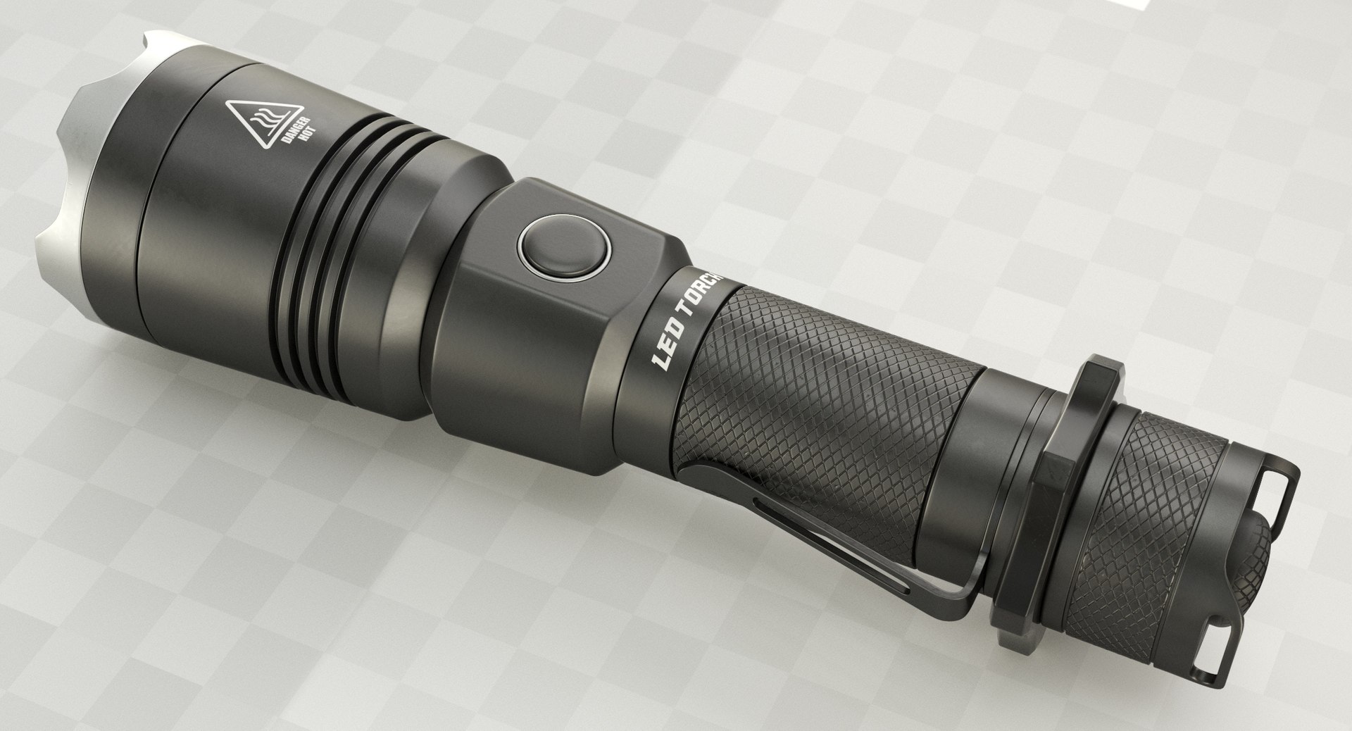 3D Model Led Torch Light - TurboSquid 1442249