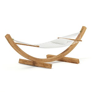 hammock white pillow model