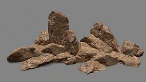 3D rock model
