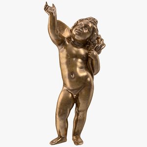 Cupid Bronze Statue