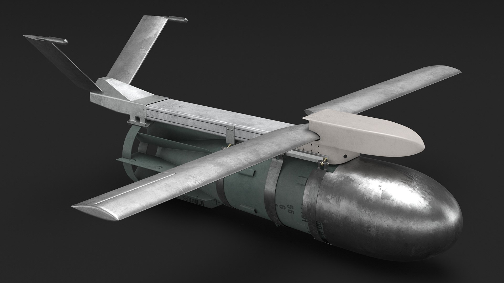 Russian FAB 3000 Air Bomb with UMPK model https://p.turbosquid.com/ts-thumb/eR/0xl35I/Ev/russianfab3000airbombwithumpkvray3dmodel007/jpg/1714104931/1920x1080/fit_q87/34c8f06a79d57da7ff28b2f3a799dd0dcda4d386/russianfab3000airbombwithumpkvray3dmodel007.jpg