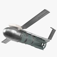 Russian FAB 3000 Air Bomb with UMPK