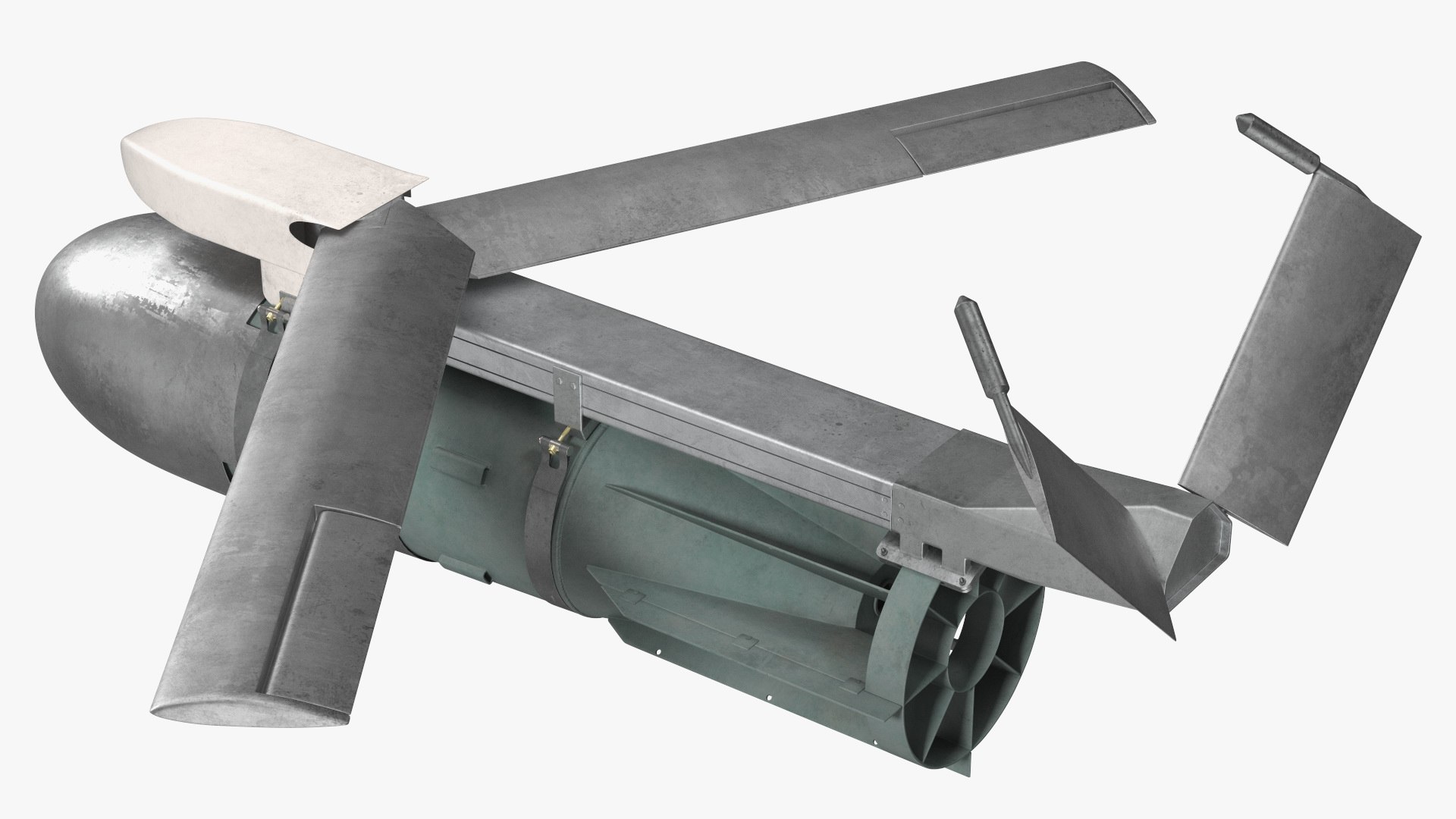 Russian FAB 3000 Air Bomb with UMPK model https://p.turbosquid.com/ts-thumb/eR/0xl35I/cK/russianfab3000airbombwithumpkvray3dmodel009/jpg/1714104937/1920x1080/fit_q87/6d3db8d125276647e6ab856c31ae7ce9c26893d1/russianfab3000airbombwithumpkvray3dmodel009.jpg