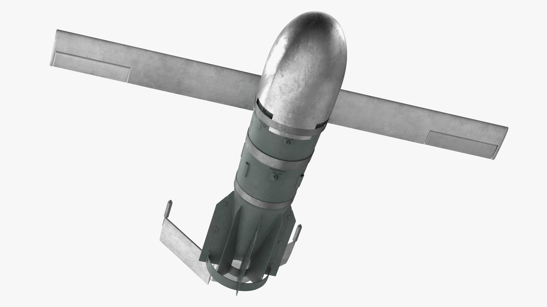 Russian FAB 3000 Air Bomb with UMPK model https://p.turbosquid.com/ts-thumb/eR/0xl35I/r6/russianfab3000airbombwithumpkvray3dmodel017/jpg/1714104967/1920x1080/fit_q87/cbb8b66ce0dd1b61f5d11f11b9f1da6f1a8373c0/russianfab3000airbombwithumpkvray3dmodel017.jpg