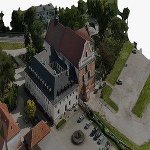 Pakosc Church Environment  HighDetail Photogrammetry  Full Urban Block Scan  PBR 3D model
