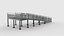 Wheelchair ramp 3D model
