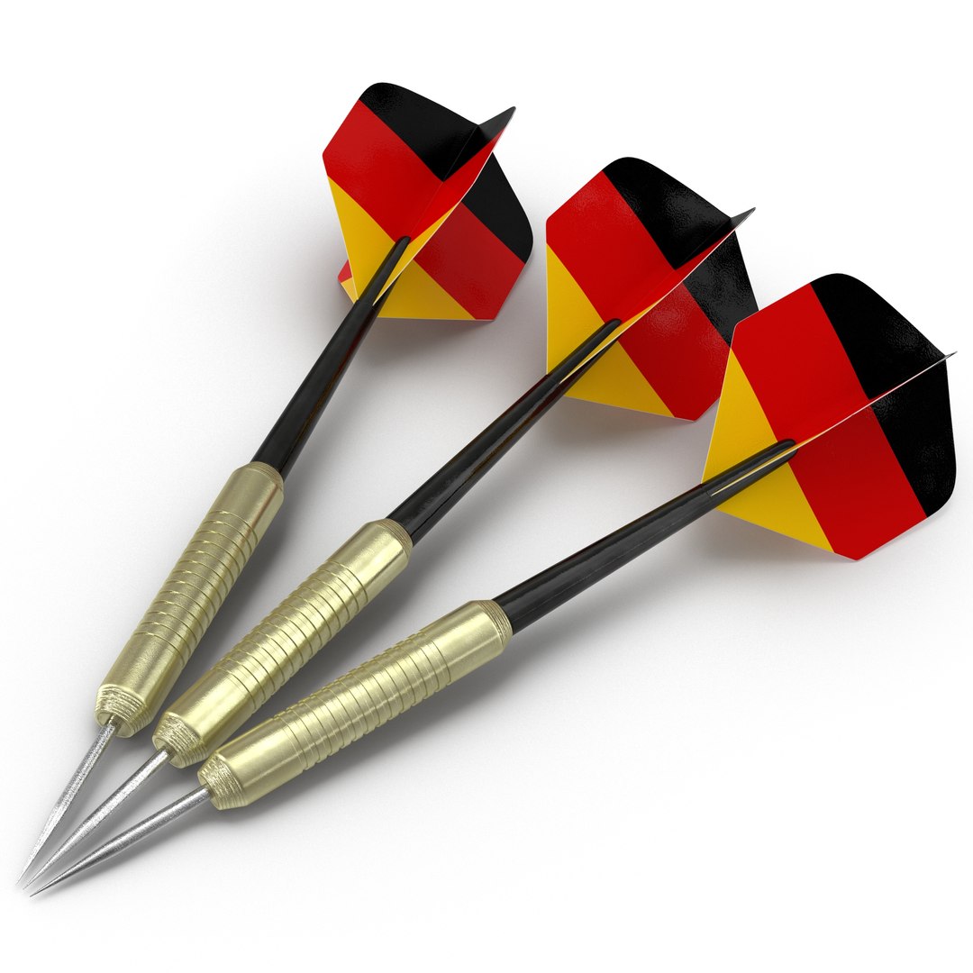 Dart Needle Germany 3D Model 3D model preview