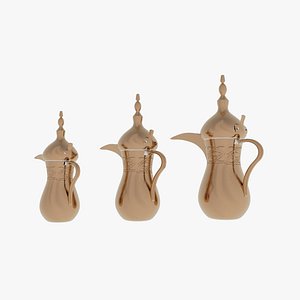 Arabic Coffee Pot Dallah 3D model
