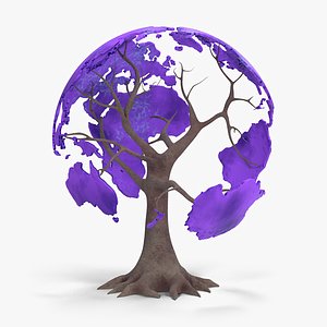 tree globe 3D model