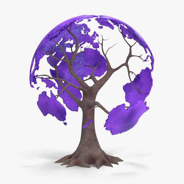 tree globe 3D model