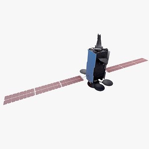 3D satellite amos 17 model