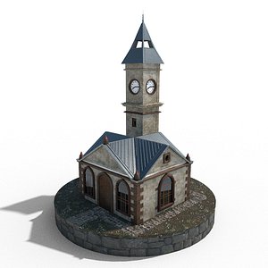 Clock Tower of Kayseri Textured