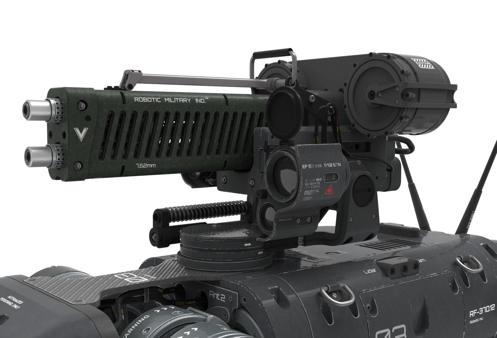 Military Robot Dog with a gun model https://p.turbosquid.com/ts-thumb/eR/Q8WcmF/8V/gun_dog.40/jpg/1755633829/1920x1080/fit_q87/1a6ad42f6e3500f2987385fe2b27396f56a098ee/gun_dog.40.jpg