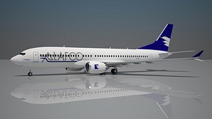 alafco boeing 737 8 3D