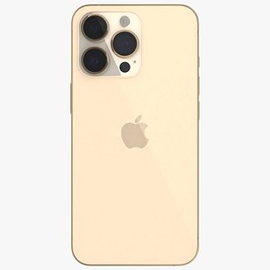 3D model Apple iPhone 13 Pro Gold