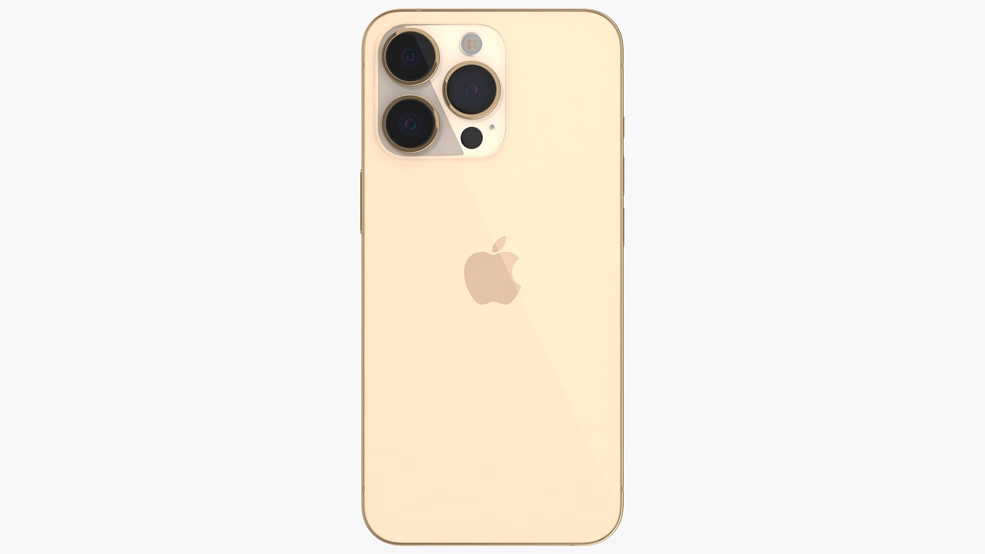 3D Model Apple IPhone 13 Pro Gold - TurboSquid 1824348