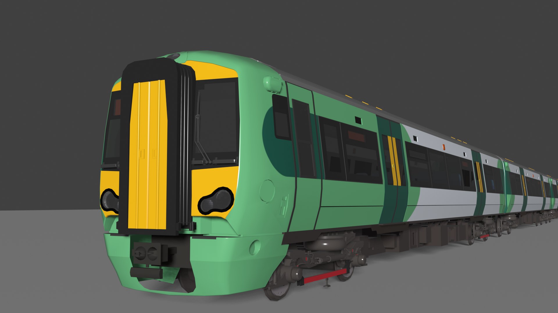 Class 377 Electrostar Train 3D Model - TurboSquid 2219684