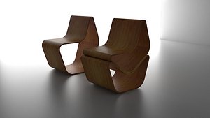 3d model pack chairs