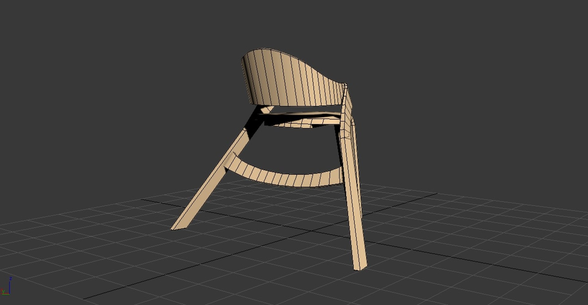 3d model pack chairs