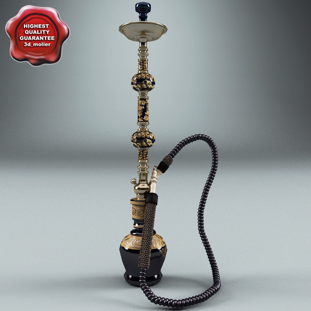 Hookahs V2 3d C4d
