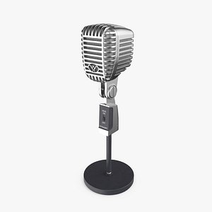 Microphone 3D model