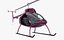 3D Generic Light Helicopter M 1