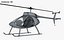 3D Generic Light Helicopter M 1