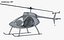 3D Generic Light Helicopter M 1