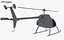 3D Generic Light Helicopter M 1