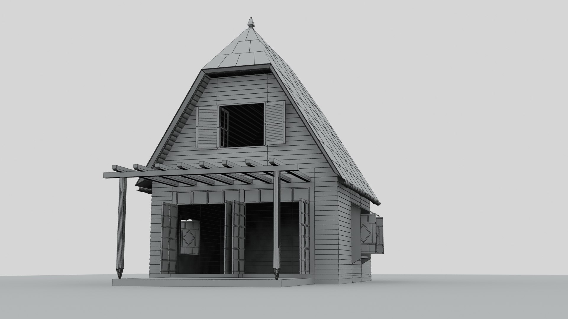 free house 3d model
