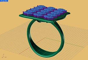 free ring jewelry gift 3d model