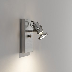 3D wall light model