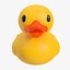 rubber duck 01 3D model