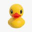 rubber duck 01 3D model