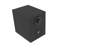 3D professional computer speaker crown model