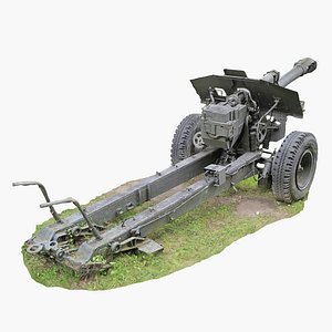 3D Old Russian Cannon