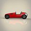 Carro de corrida vintage