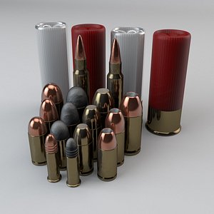 ammo pack 3d model